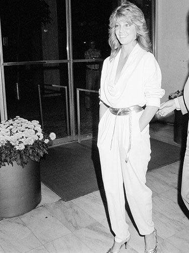 Heather Locklear in a white jumpsuit, 1983 Jumpsuits make getting dressed so easy. All you have to do is belt it and you're good to go. (photo/Agencies)