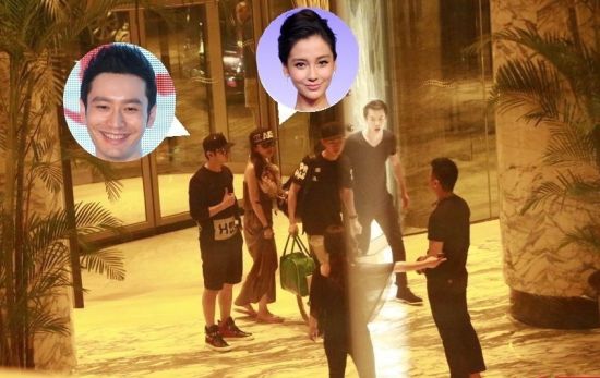 Huang Xiaoming And Angelababy Were Seen Together At Hotel Clearing The Rumor Of Breaking Up Huang Xiaoming And Angelababy Were Seen Together At Hotel Clearing The Rumor Of Breaking Up