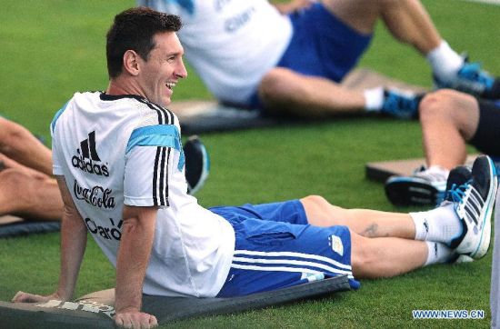 Argentina Trains Before Semi Finals Against Netherlands Sports News Sina English