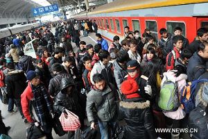 Spring Festival travel peak coming