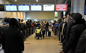 Domodedovo Airport back to normal in Moscow