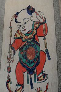 Traditional paintings for New Year