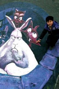 Rabbit-themed stereographies