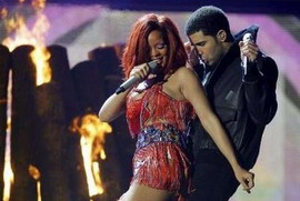 Drake and Rihanna