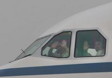 1st evacuation plane arrives in Libya