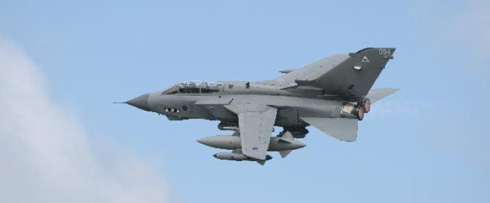 UK aircrafts prepare for military mission in Libya