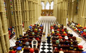 LEGO replica of the royal wedding