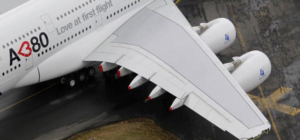 Airbus superjumbo A380 grounded at Paris Air Show