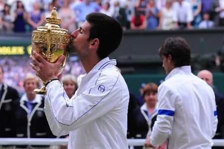 Djokovic clinches first Wimbledon title