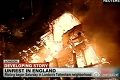 Violence erupts in south and east London