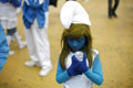 People dressed as 