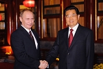 Russian PM Putin visits China