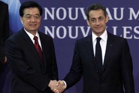 Chinese and French leaders meet ahead of G20 summit