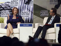 Leaders speak at APEC summit