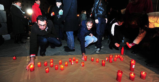 Madrid lights up World AIDS Day