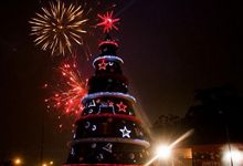 Christmas tree in Sao Paulo
