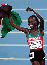 10.  Vivian Cheruiyot.