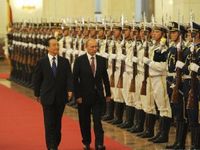 Russian PM Putin visits China