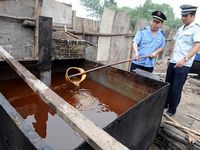 Crackdown on gutter oil