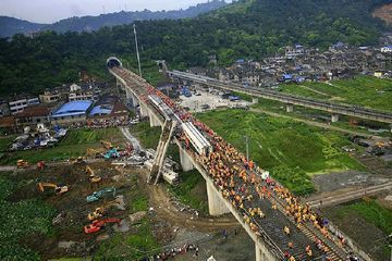 China train collision kills 40