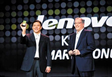 Lenovo smartphone will have Intel inside