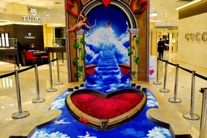 3D painting of love