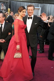 Colin Firth and Livia Giuggiola