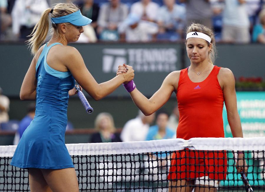 Sharapova advances to semi-finals at Indian Wells