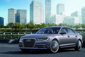 Audi A6 L e-tron concept revealed
