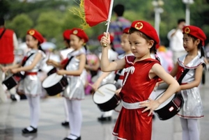 Children enjoy activities on Children's Day