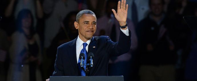 Obama's victory speech after winning reelection