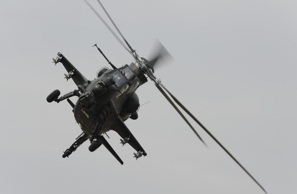 WZ-10 attack helicopter