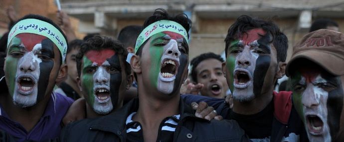 Yemeni protesters rally against Israeli airstrikes