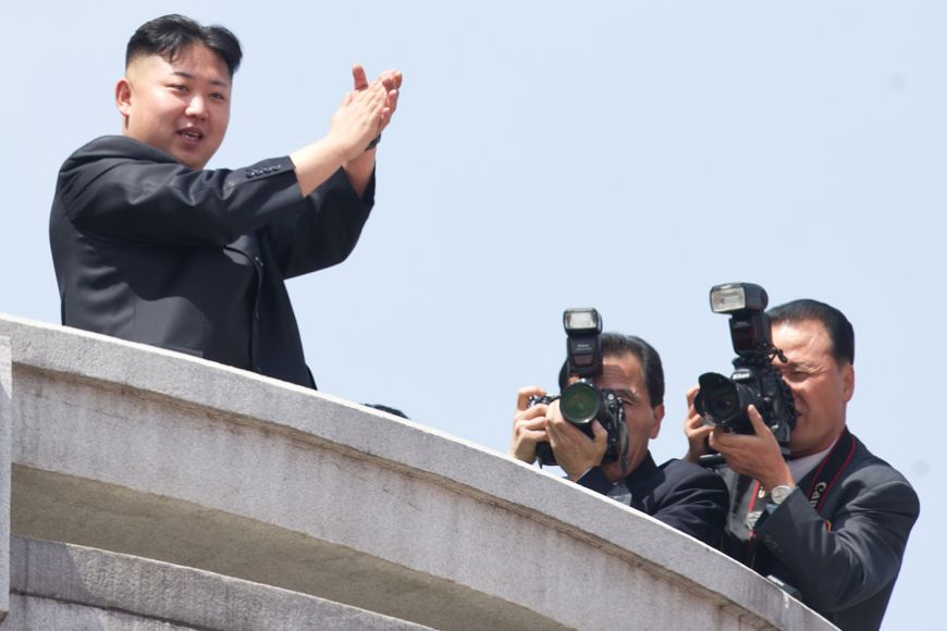 Kim Jong Un makes his first public speech