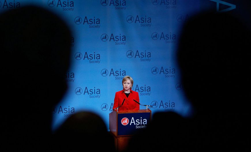 Addressing Asia forum in New York