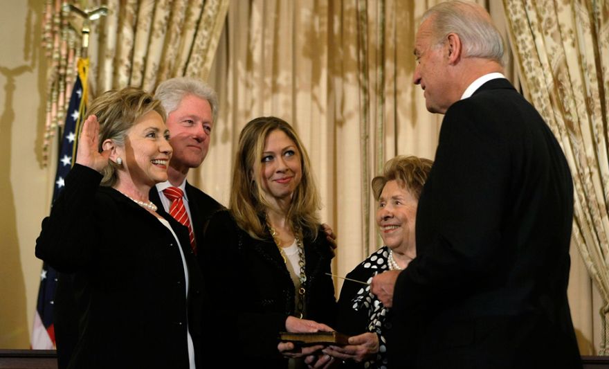 Sworn in